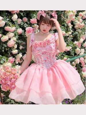 Rose Ballet Lolita Dress by Diamond Honey (DH133)
